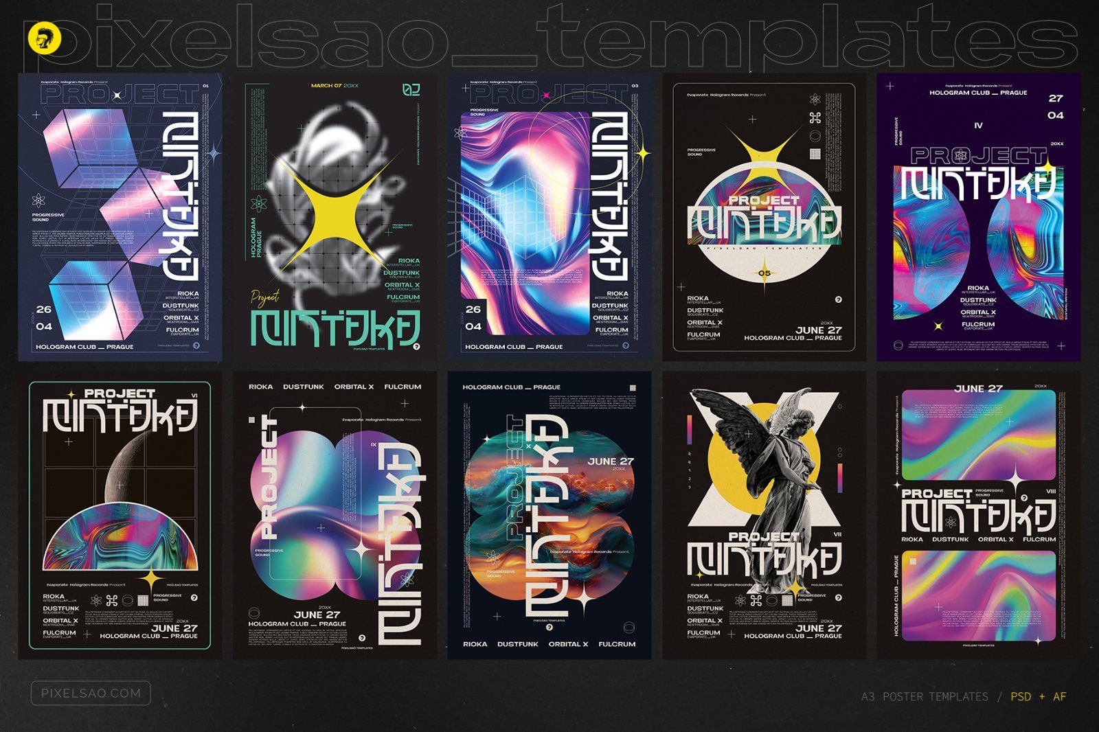 Project Mintaka – Poster Templates Bundle