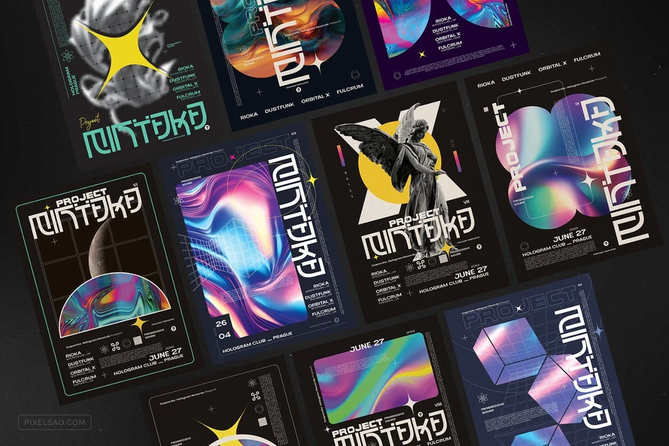 Project Mintaka – Poster Templates Bundle