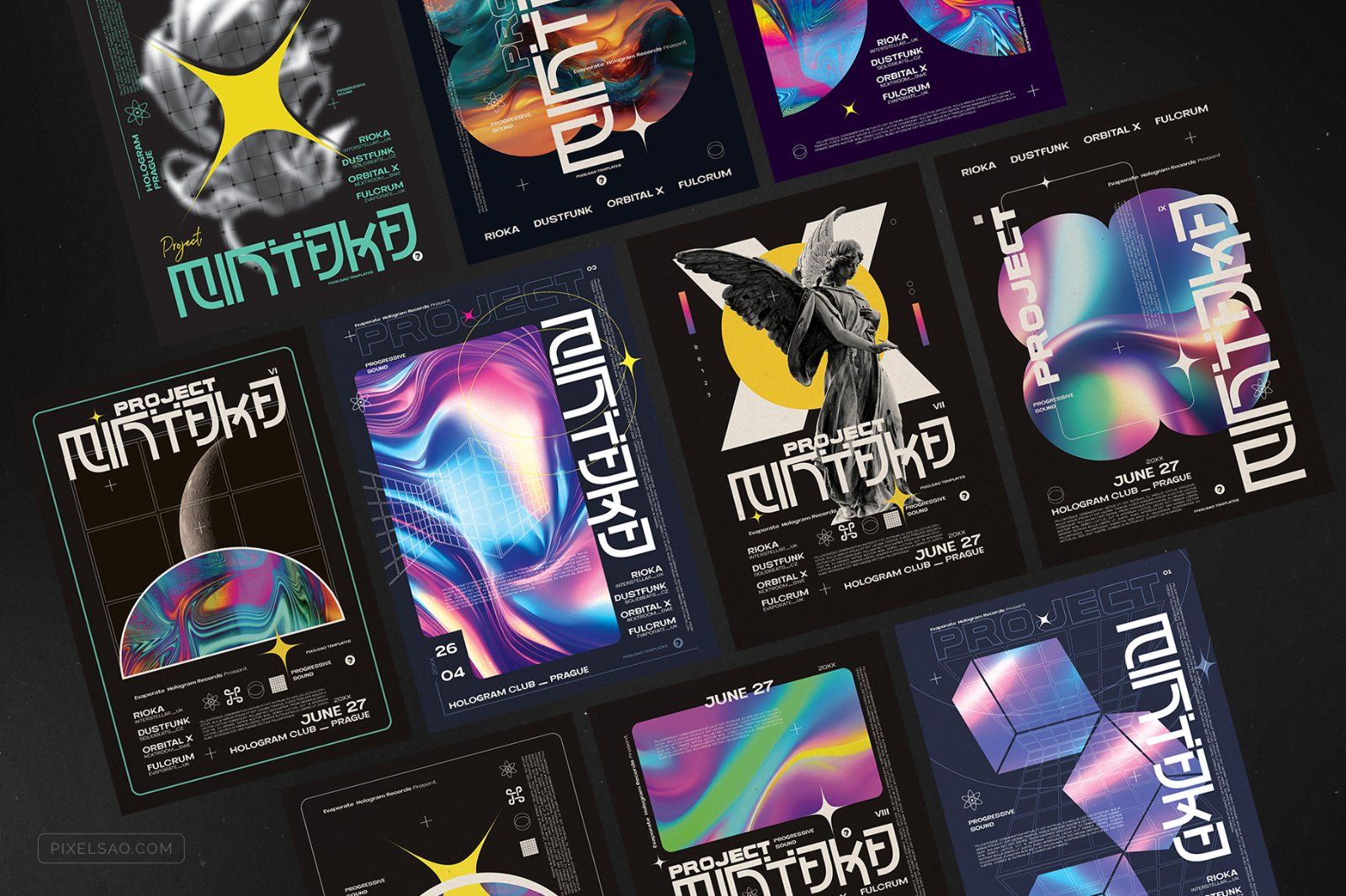 Project Mintaka – Poster Templates Bundle