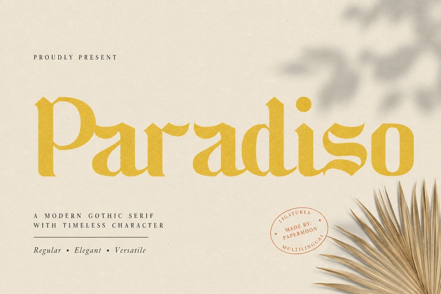 Pale Orison | Bold Gothic Blackletter Display Font — image 4