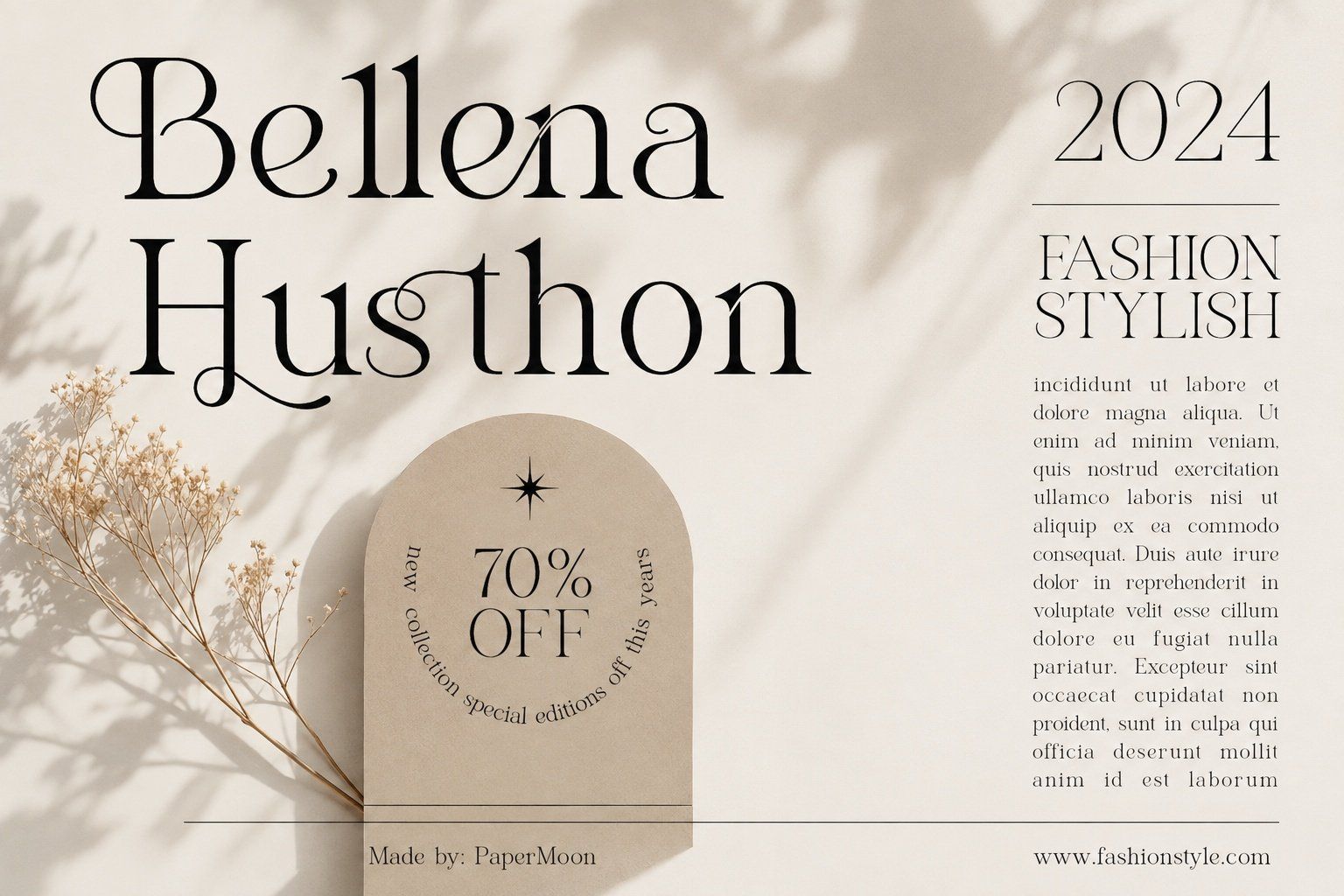 Moonletter | Elegant Luxury Serif Font — image 8
