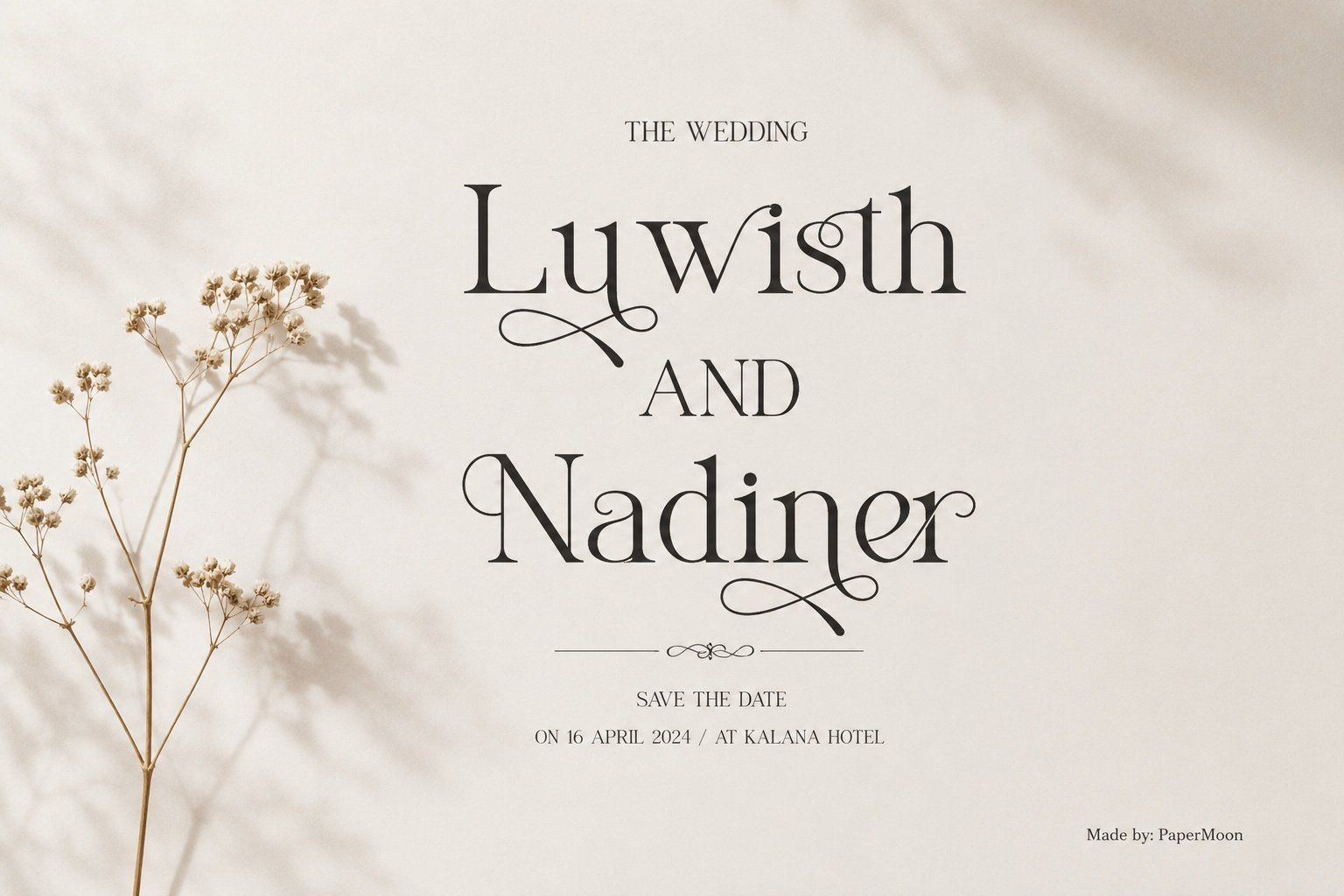 Moonletter | Elegant Luxury Serif Font — image 2