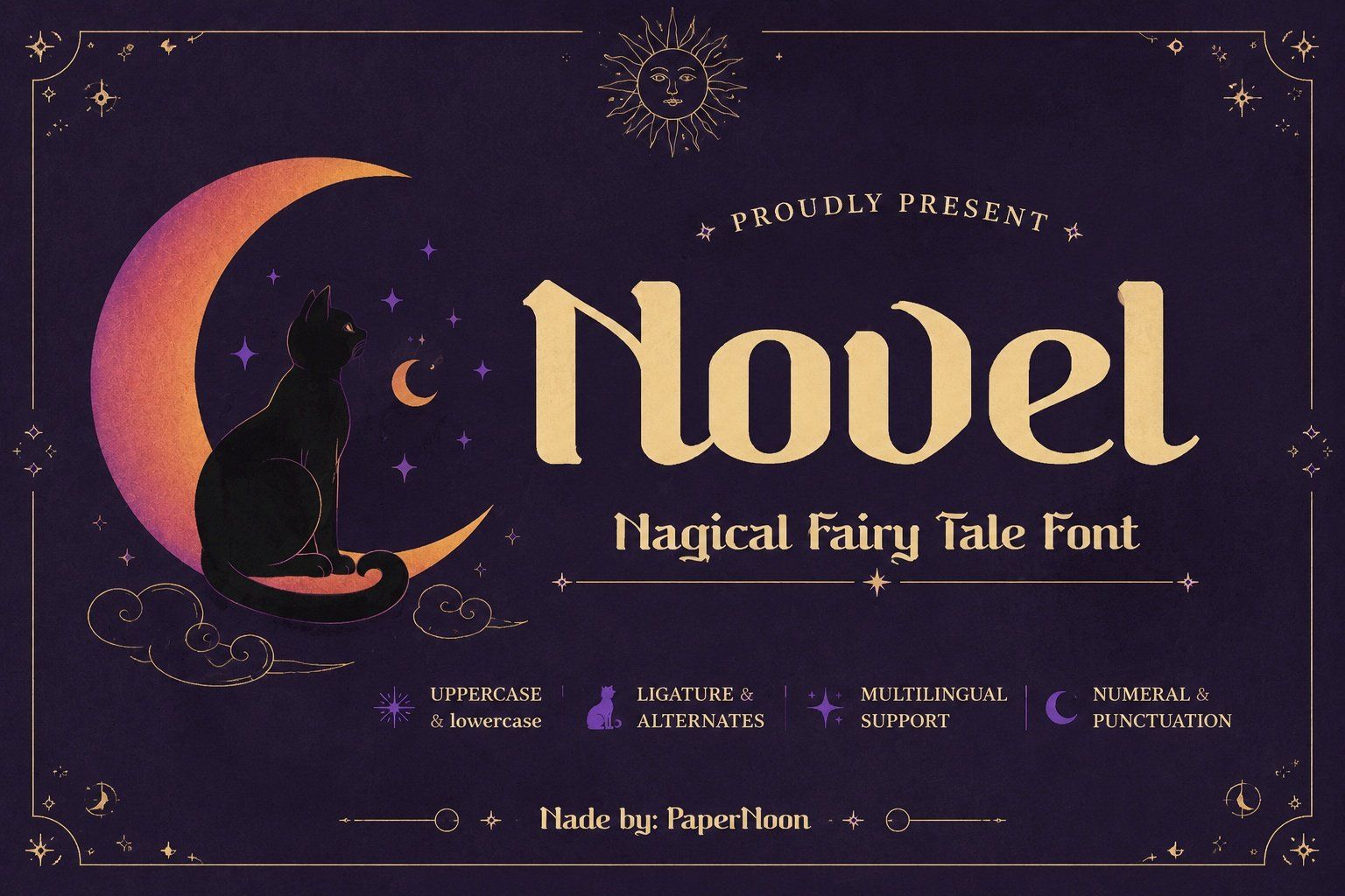 Pale Orison | Bold Gothic Blackletter Display Font — image 2