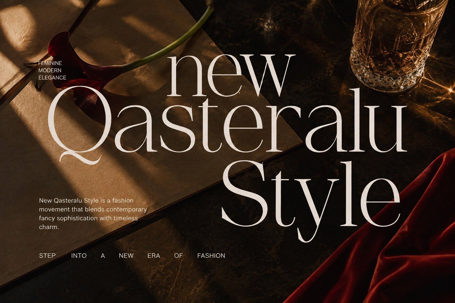 IvoryGlass | Minimalist Elegant Serif Font — image 4