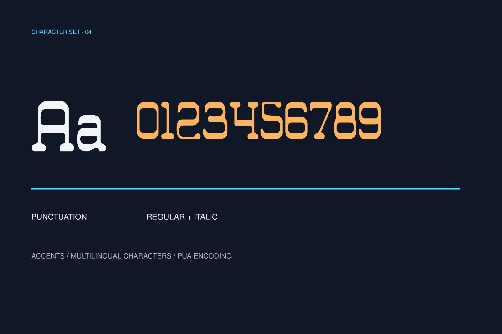 Lucky Chrome | Reverse Contrast Slab Serif Font — image 7