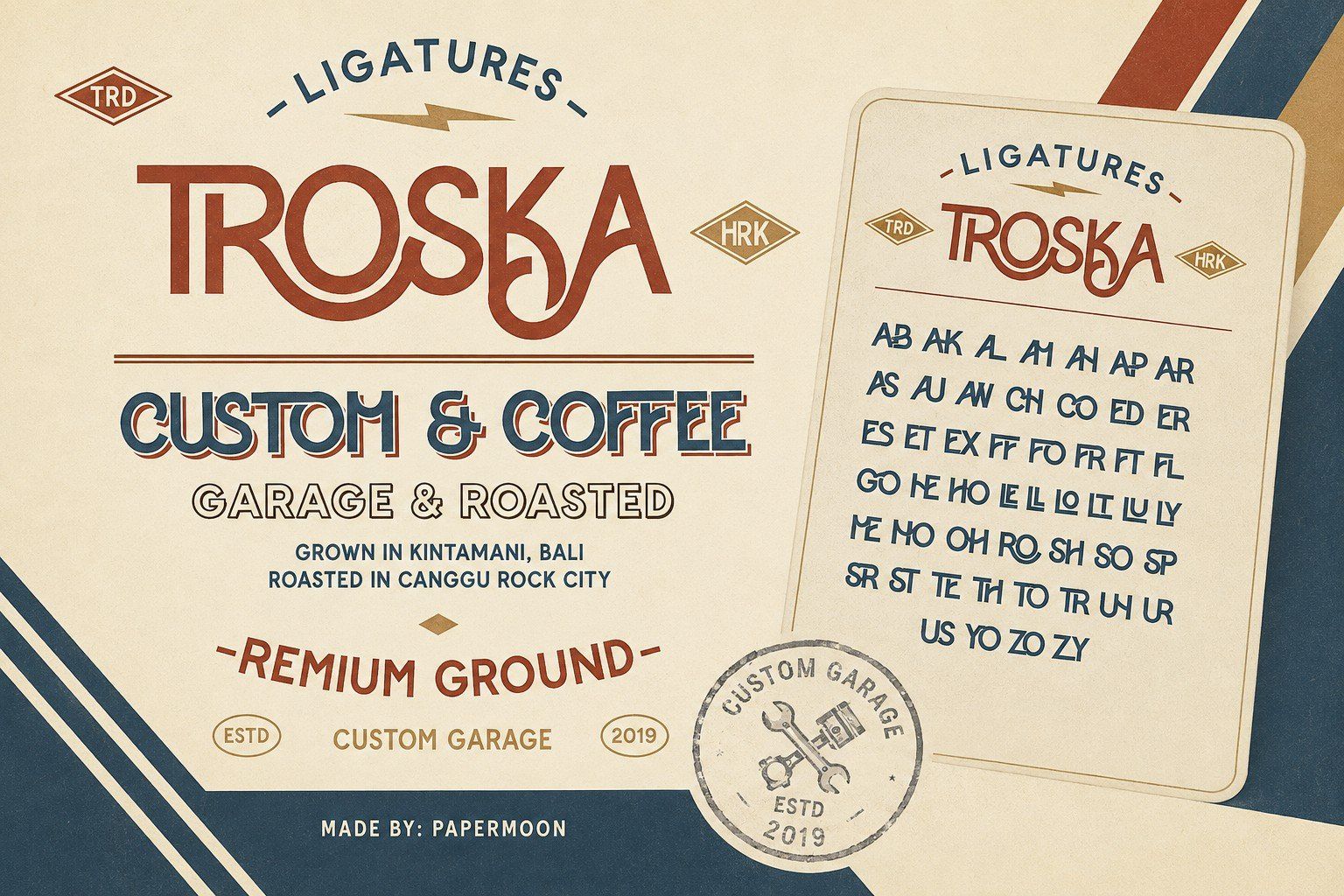 Overtake | Retro Racing Display Font — image 7