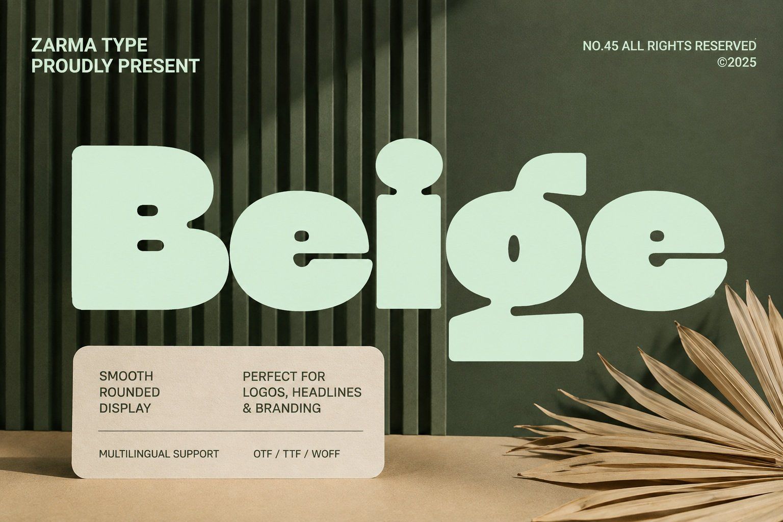 Big Riff | Bold Minimalist Display Font — image 7