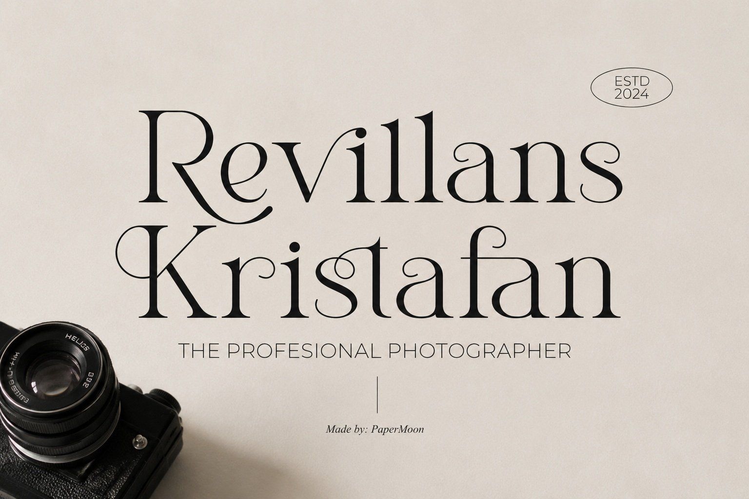 Moonletter | Elegant Luxury Serif Font — image 5