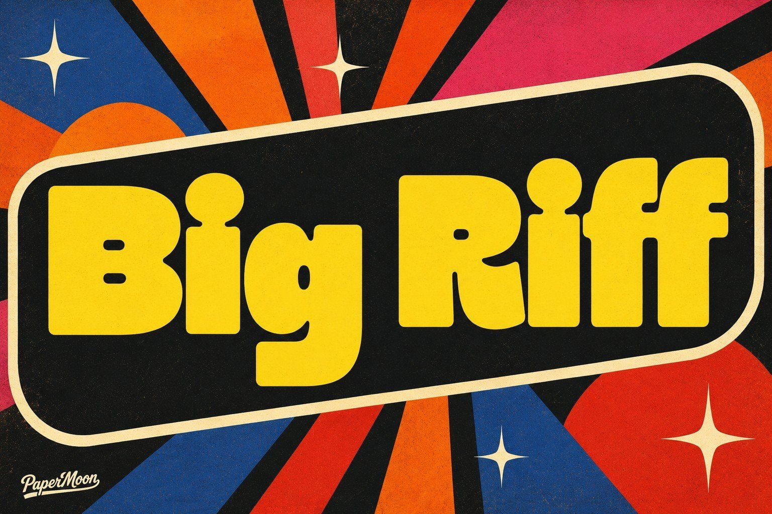 Big Riff | Bold Minimalist Display Font — image 8