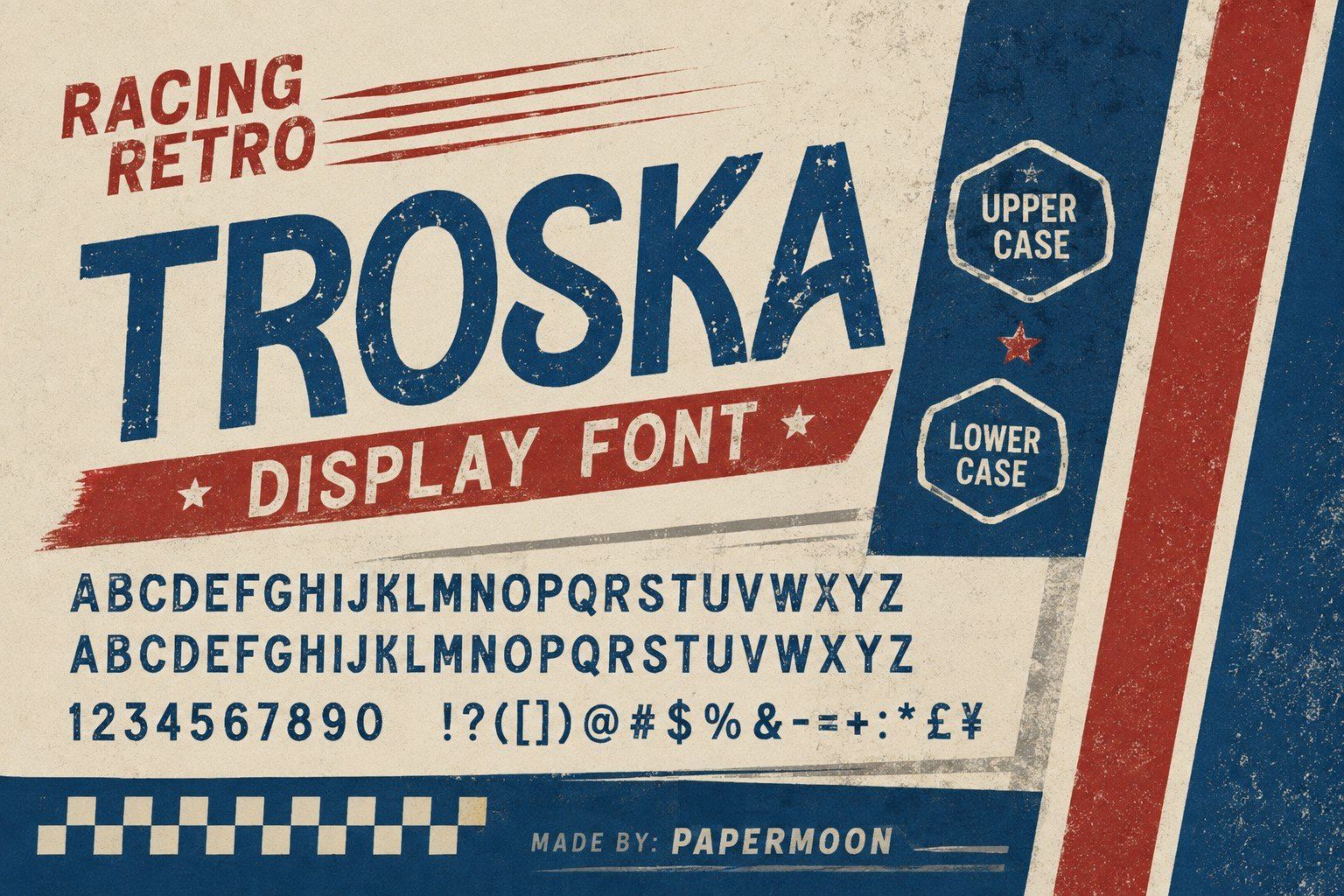 Overtake | Retro Racing Display Font — image 10