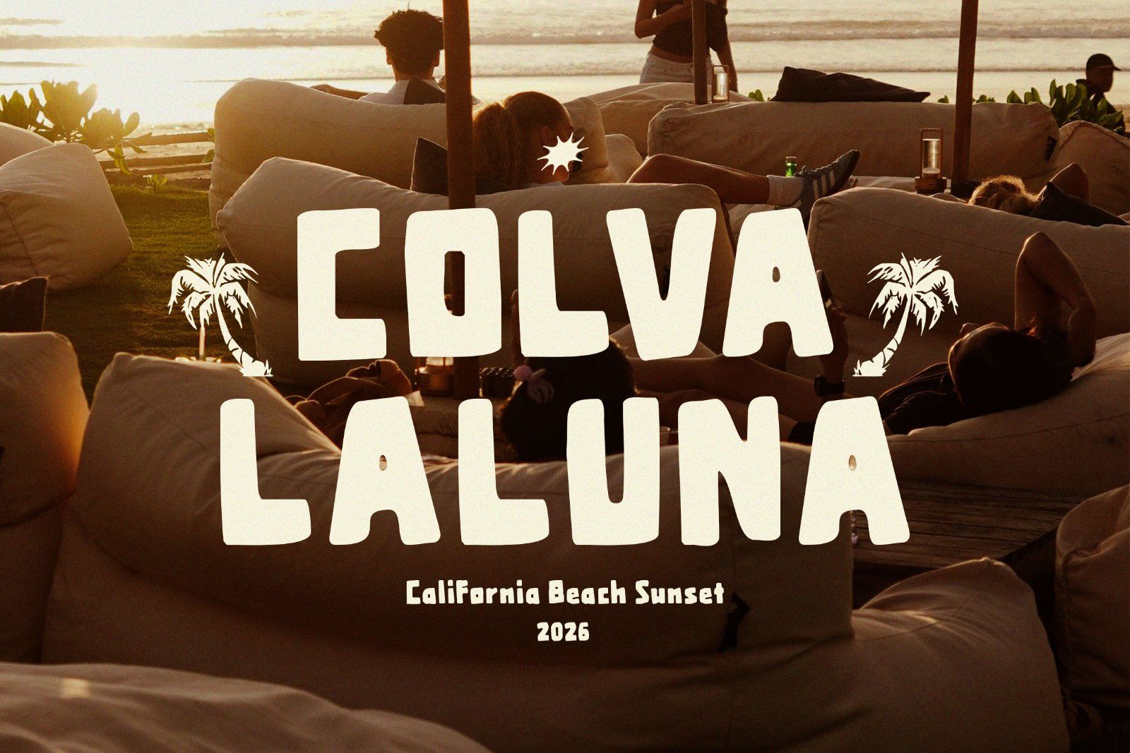 Raves Laguna | Handmade Retro Font