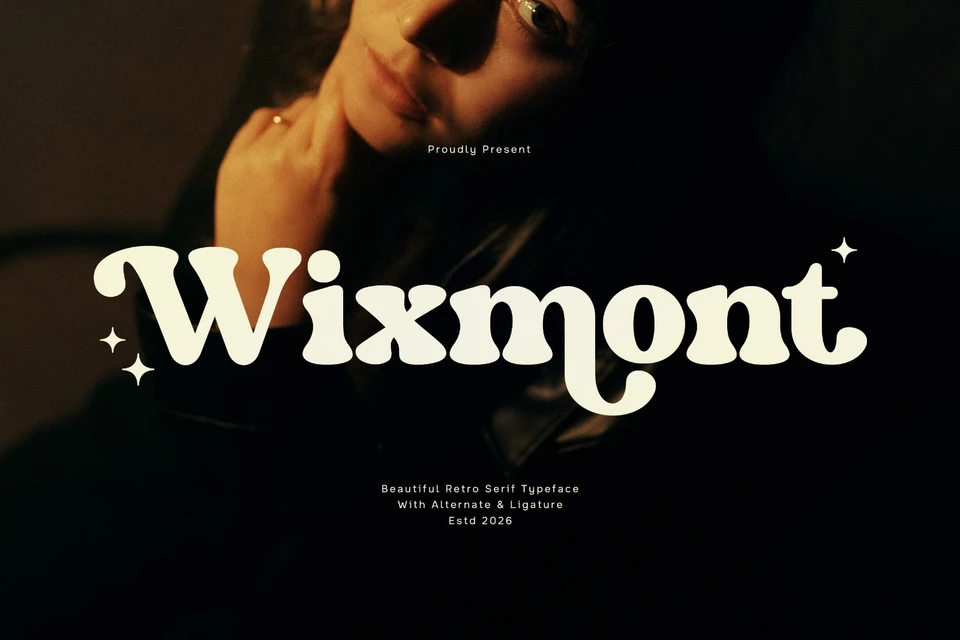 Wixmont - Beautiful Retro Serif Font