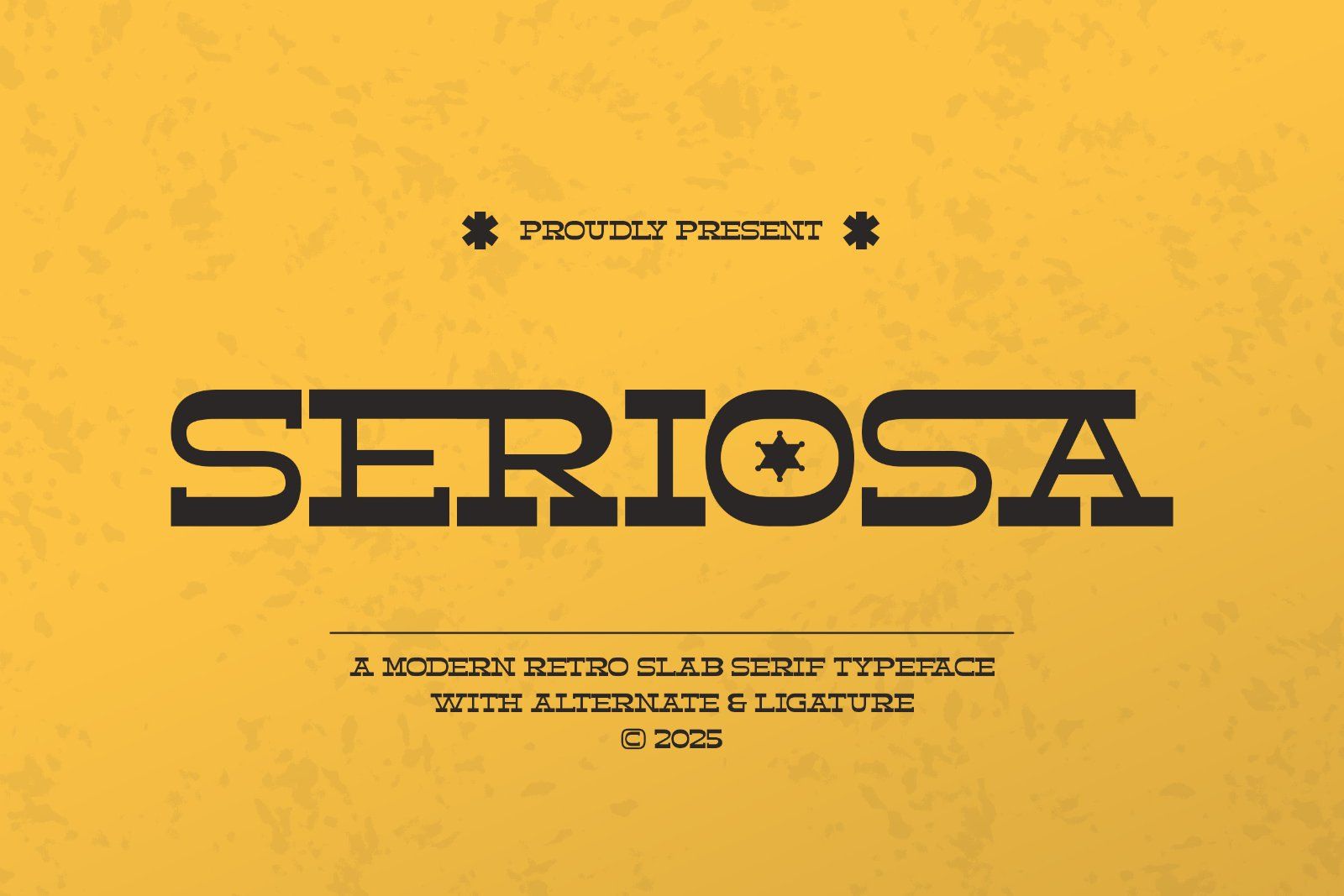 Seriosa - Retro Slab Serif Font — image 1