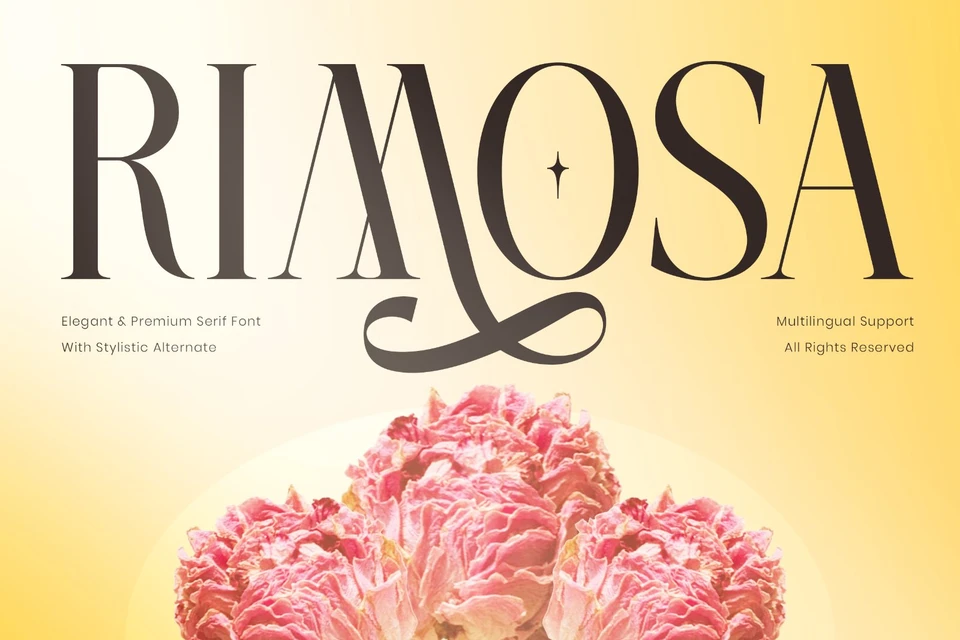 Rimosa - Elegant Serif Font