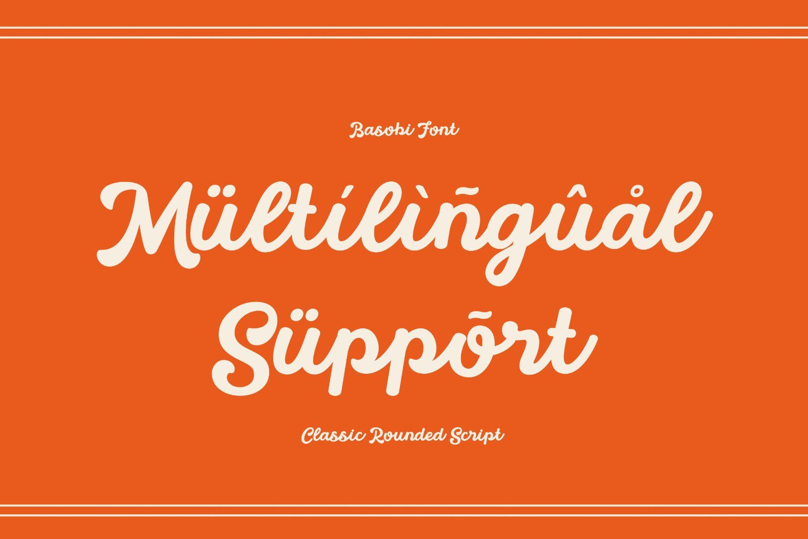 Basobi - Rounded Script Font — image 10