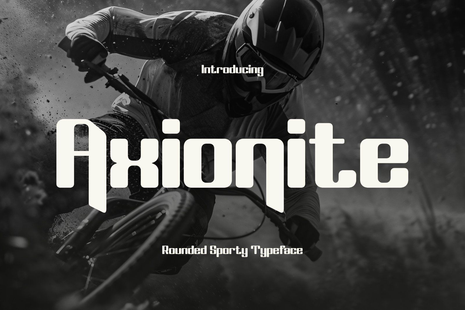 Axionite - Rounded Sport Display Font — image 1