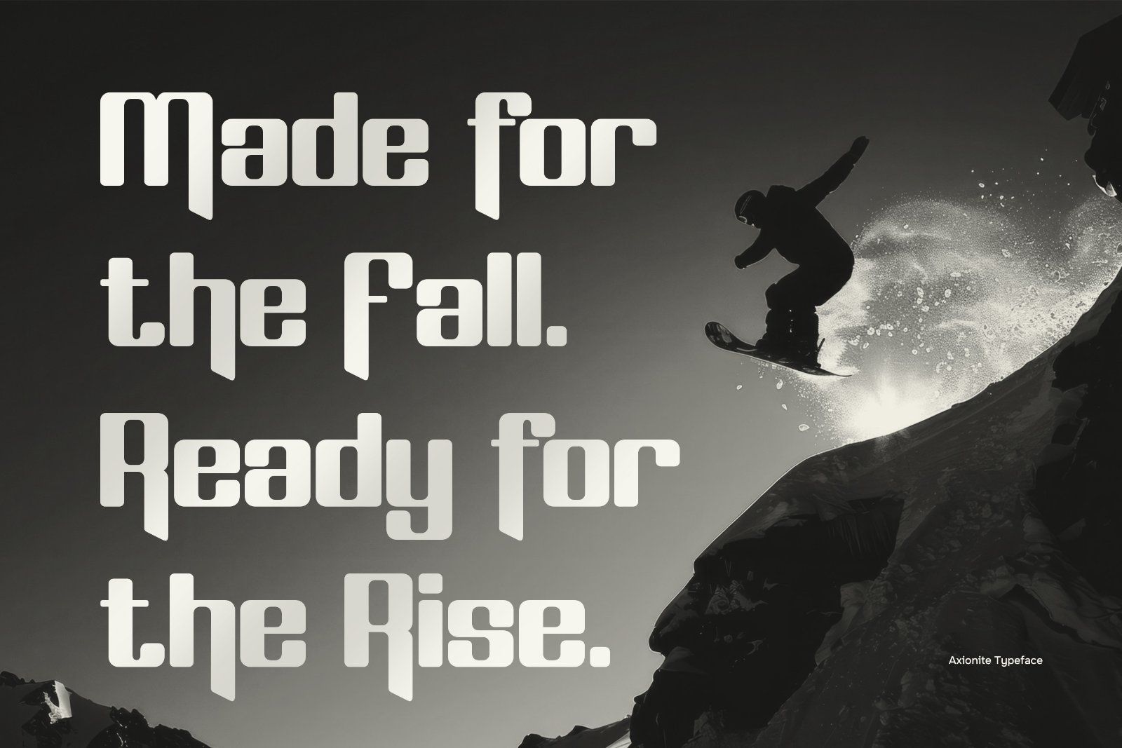 Axionite - Rounded Sport Display Font — image 3