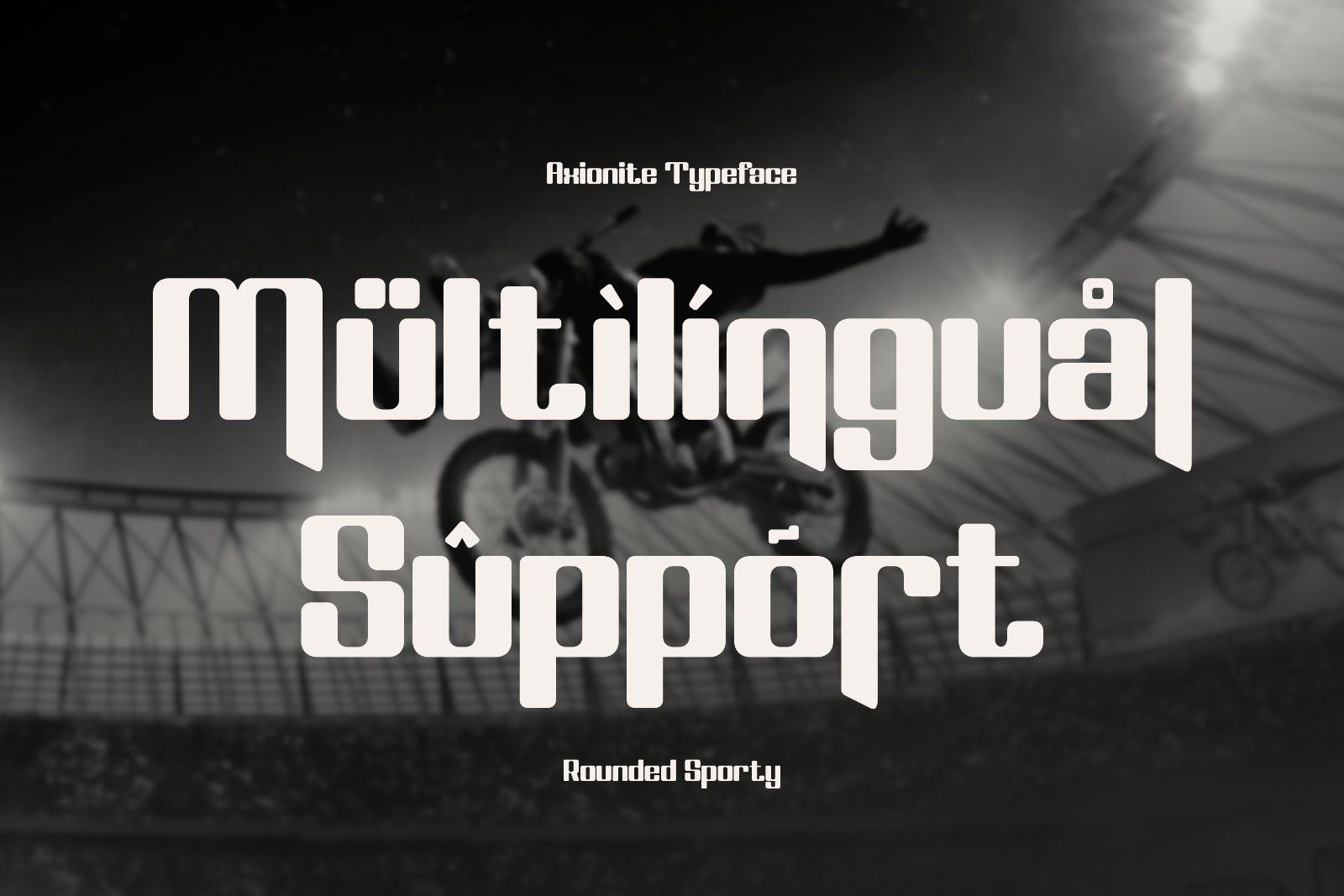 Axionite - Rounded Sport Display Font — image 10