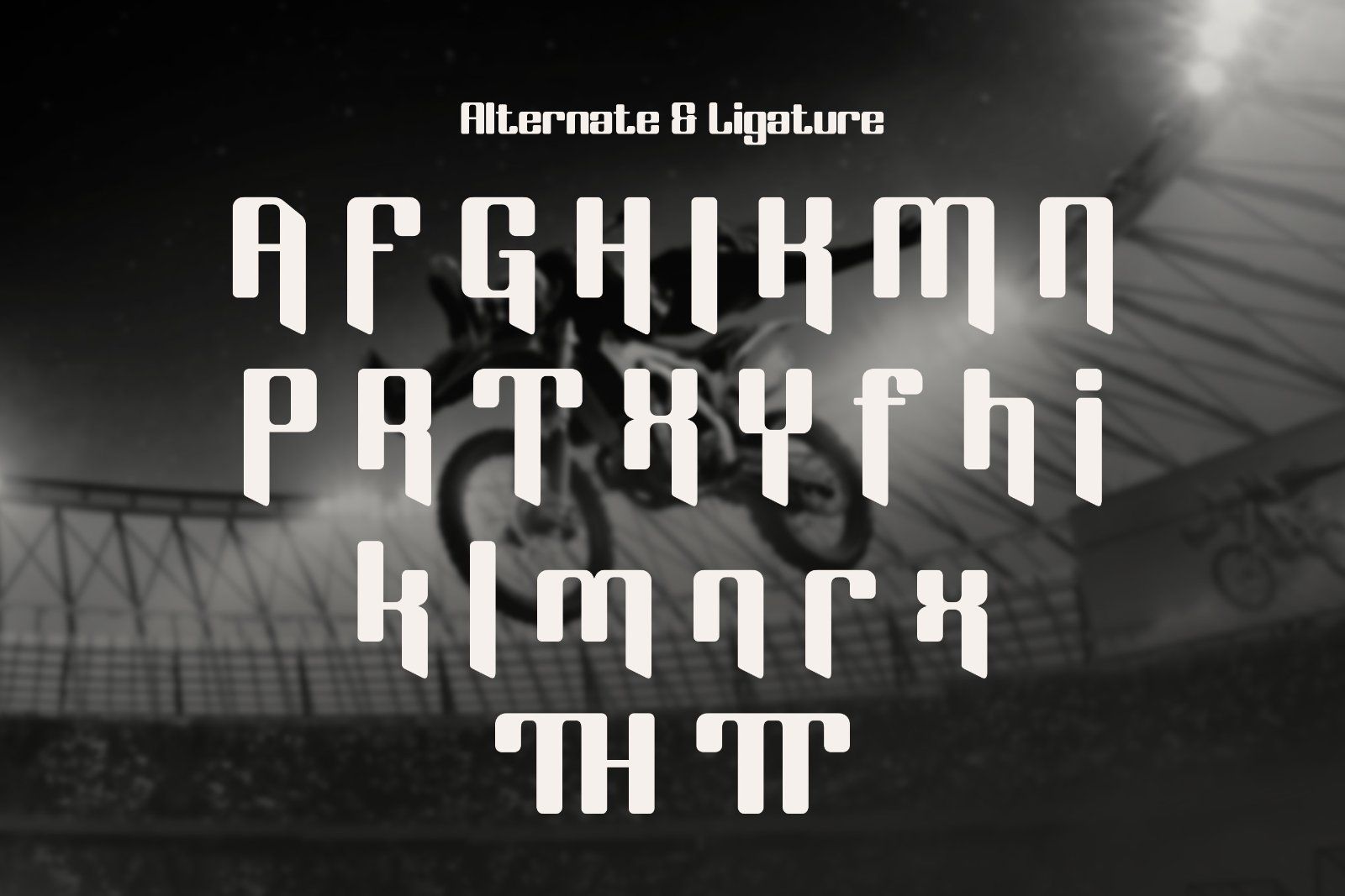 Axionite - Rounded Sport Display Font — image 9