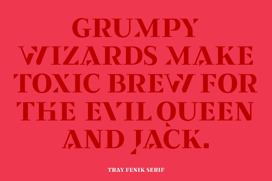 Tray Fenik Serif — image 3