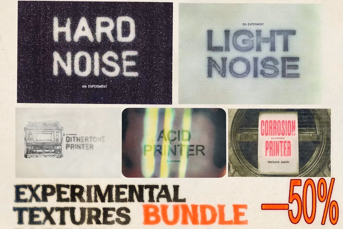 Experimental textures bundle