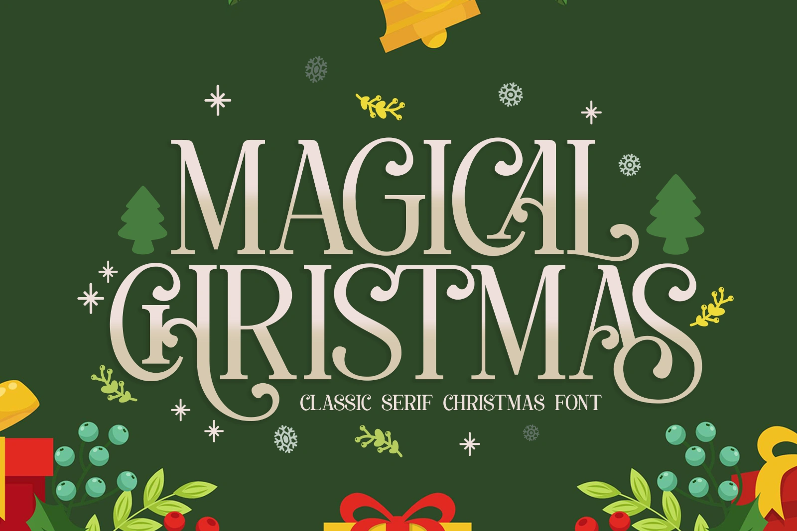 Magical Christmas | Classic Serif for Christmas — image 1