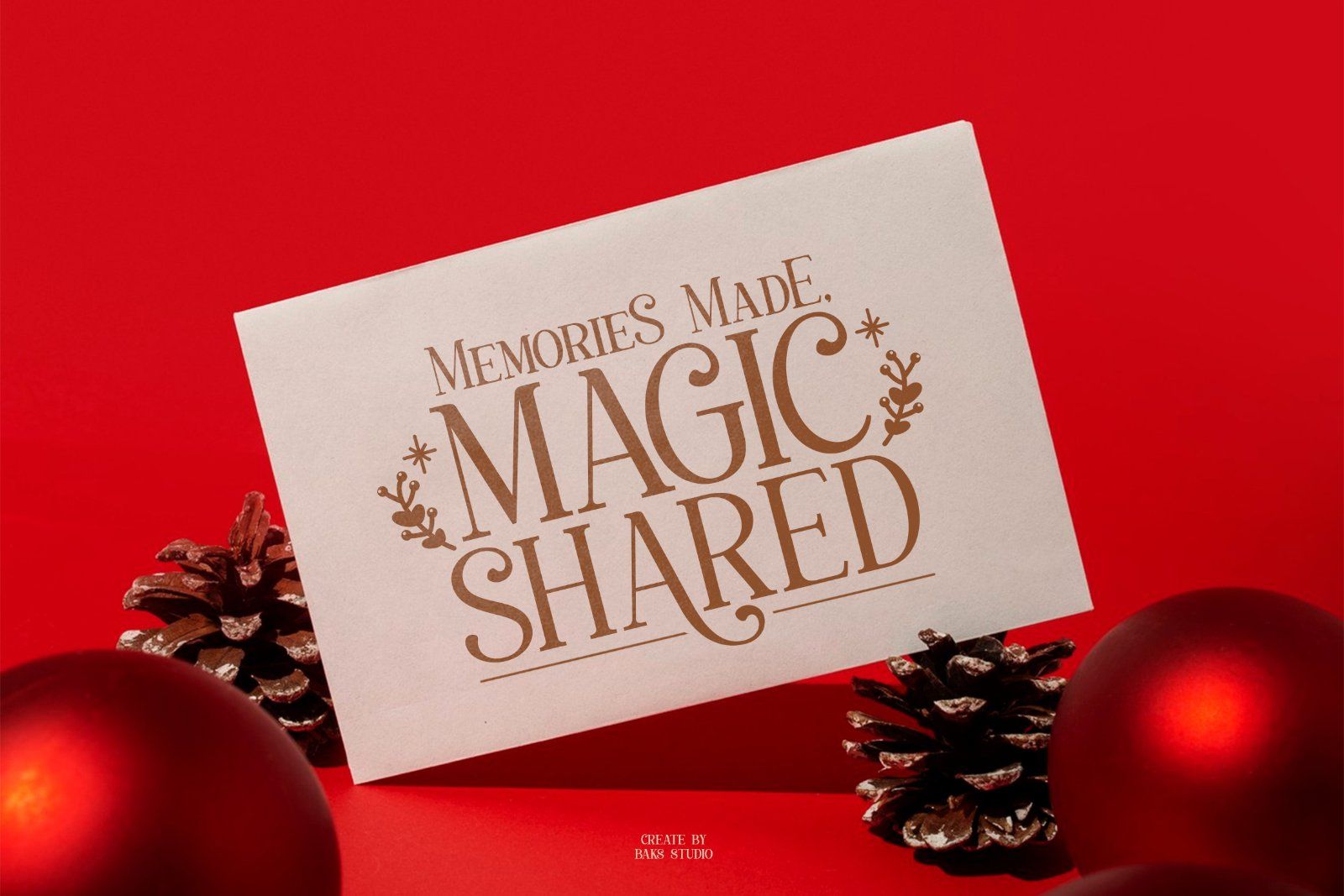 Magical Christmas | Classic Serif for Christmas