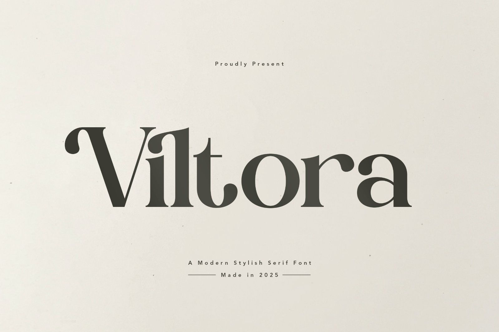Viltoria - Stylish Serif Font — image 1