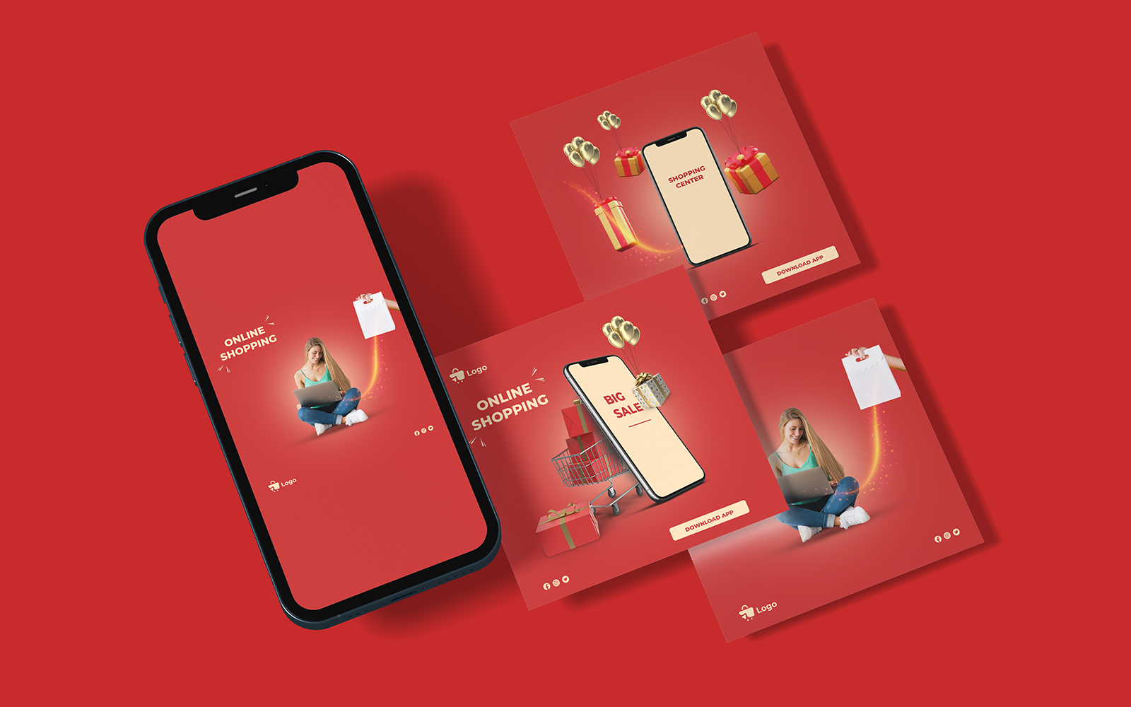 shopping app-social media template-018-22