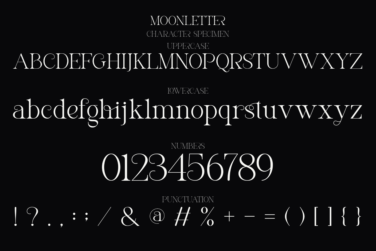 Moonletter | Elegant Luxury Serif Font — image 9