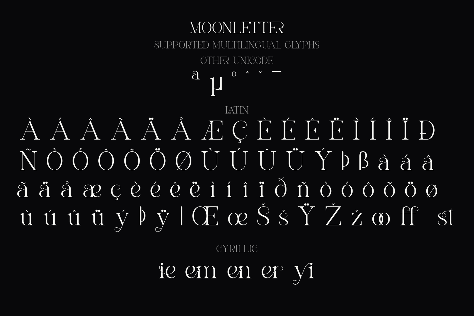 Moonletter | Elegant Luxury Serif Font — image 10