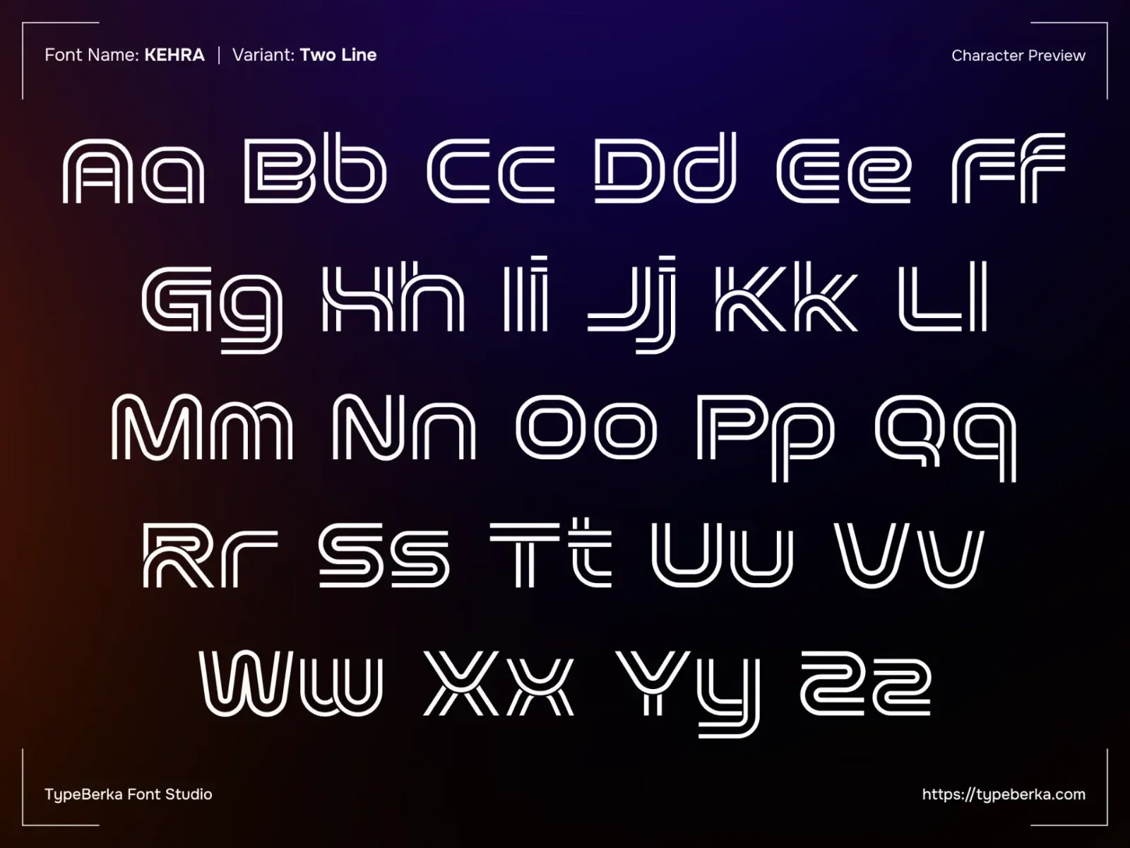 KEHRA - Sport Font Display