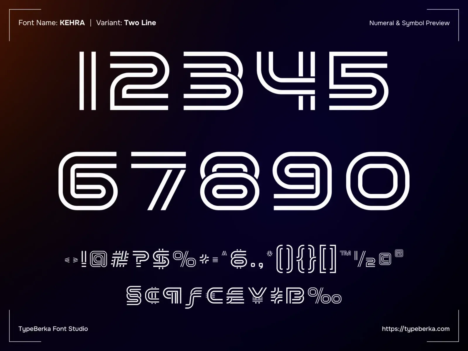 KEHRA - Sport Font Display