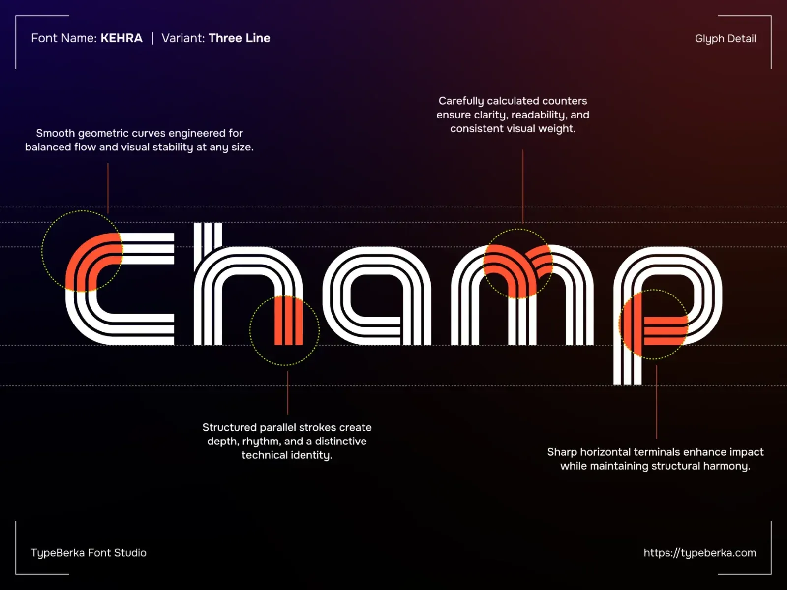 KEHRA - Sport Font Display