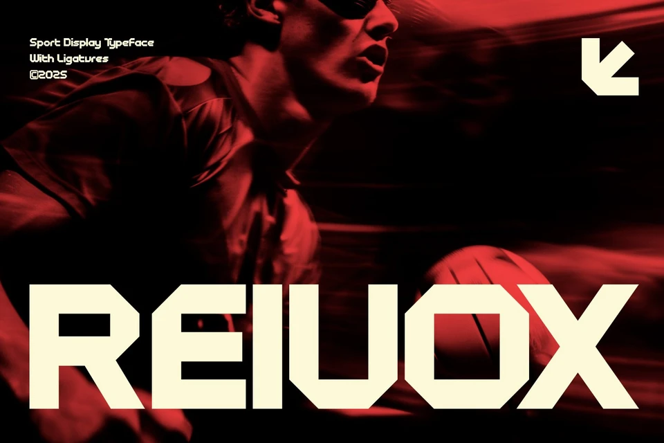 Reivox - Bold Sport Display Font
