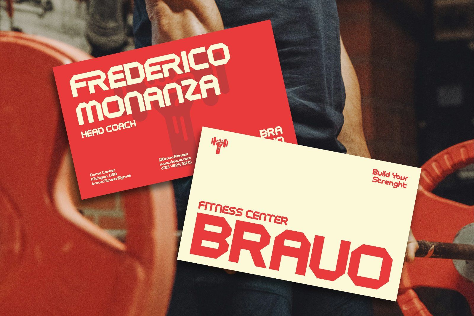 Reivox - Bold Sport Display Font — image 4