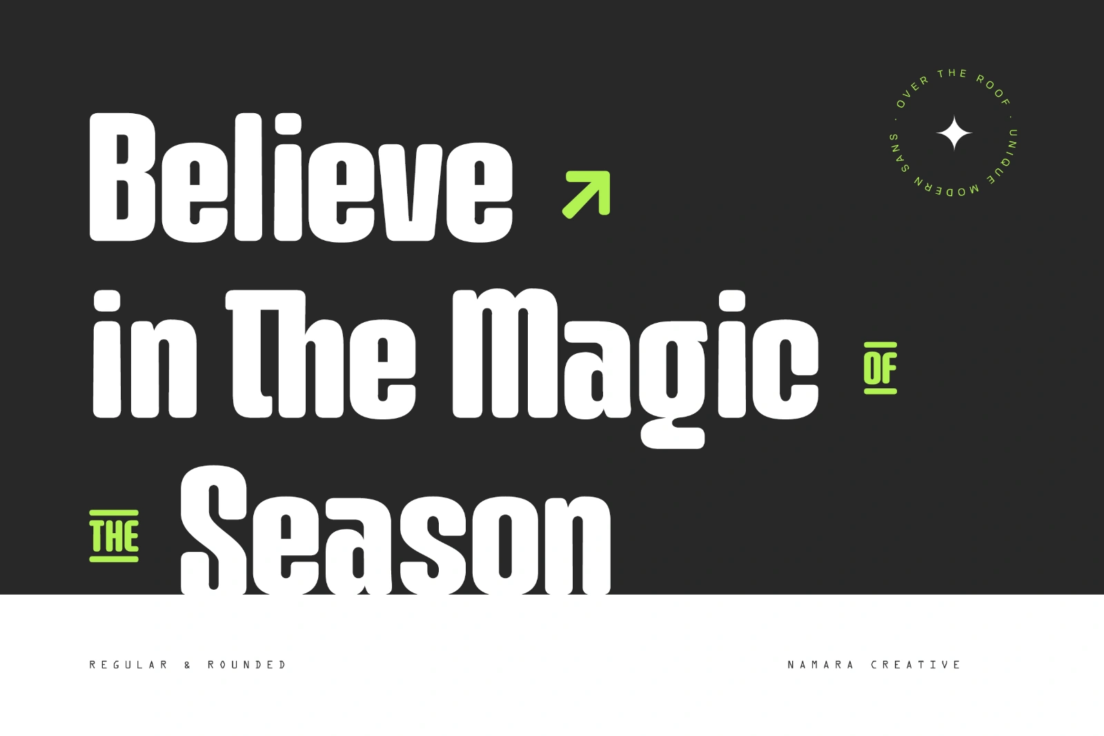 Over the Roof - Modern Display Font — image 2