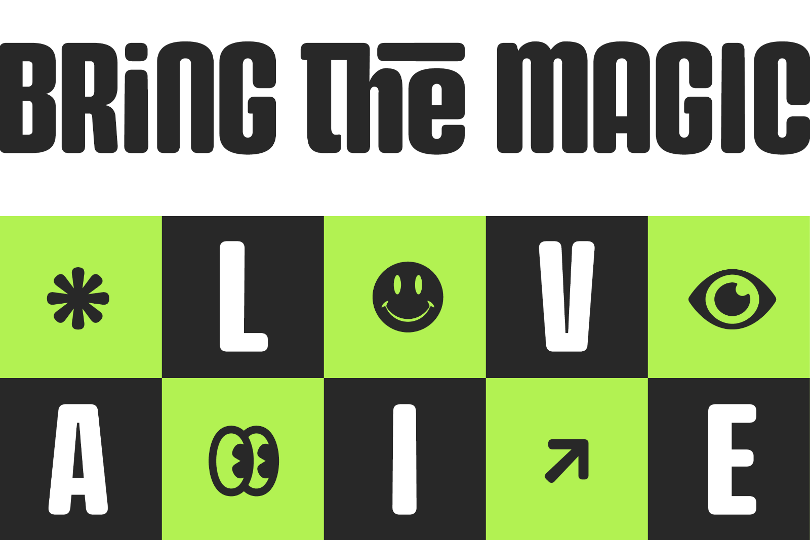 Over the Roof - Modern Display Font