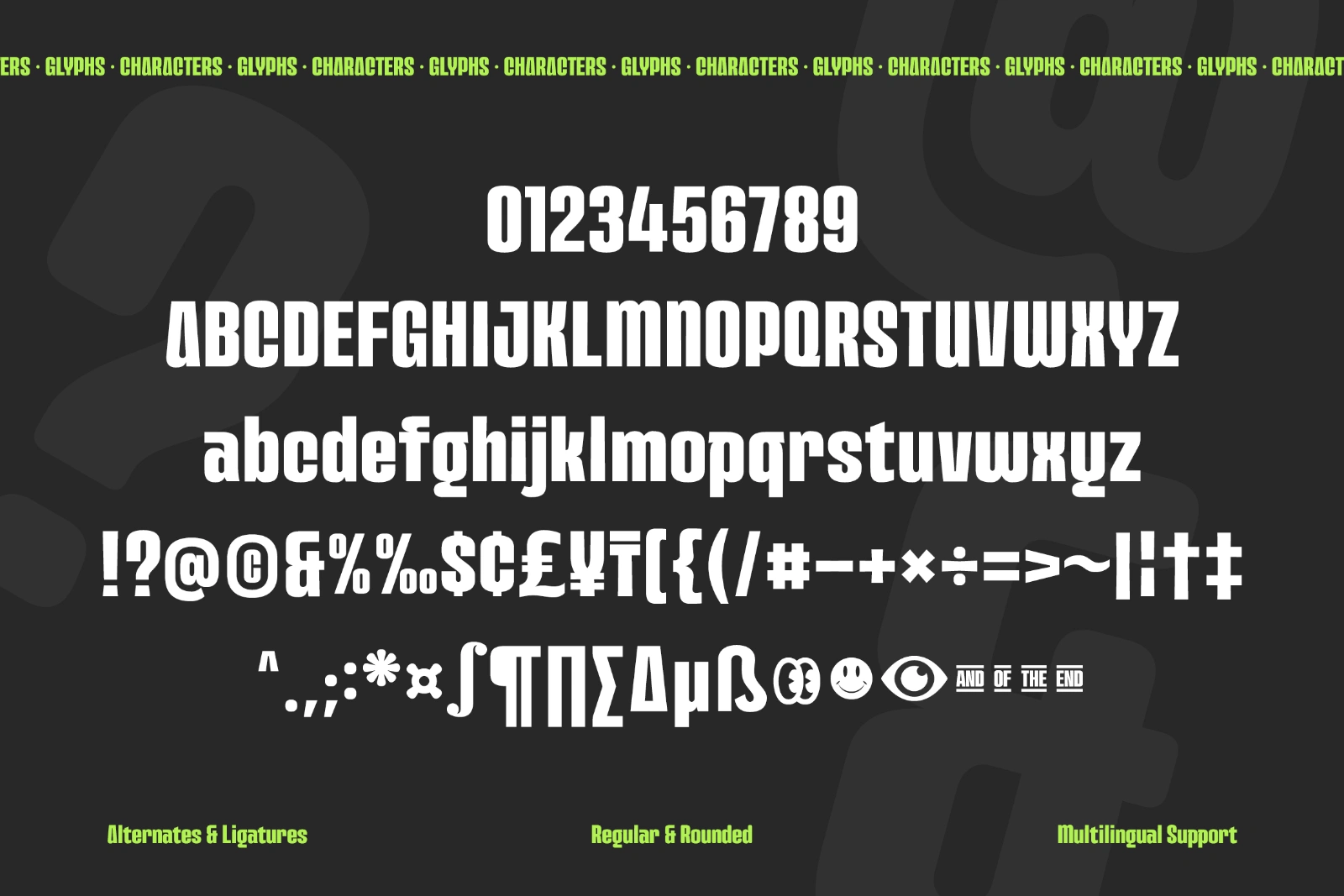 Over the Roof - Modern Display Font — image 7