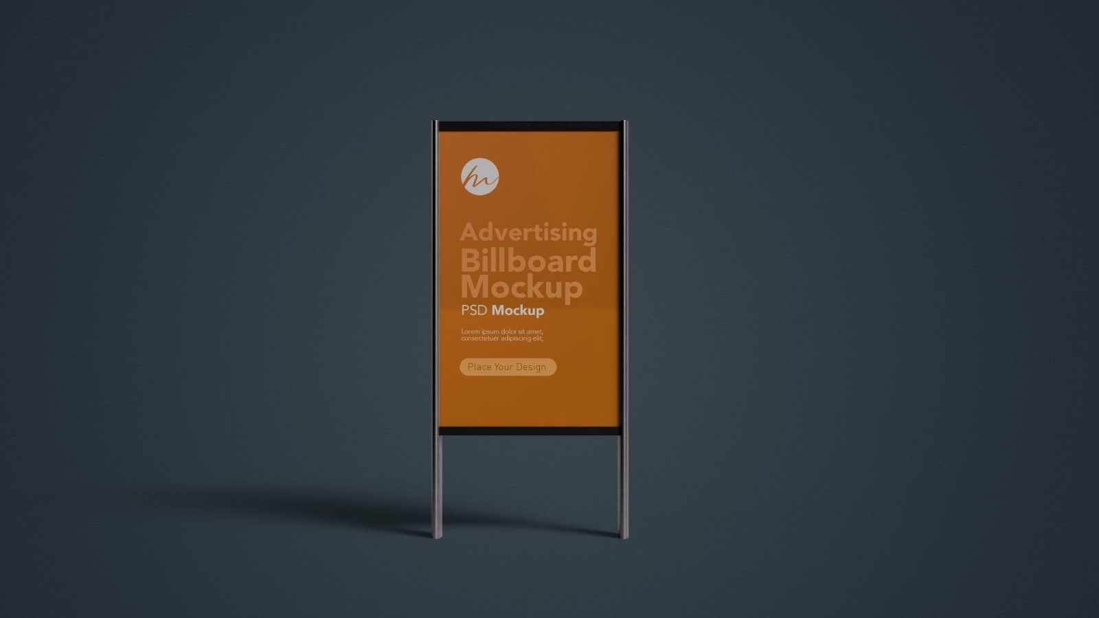 Street Advertising Billboard PSD Mockup - 5 PSDs — image 2
