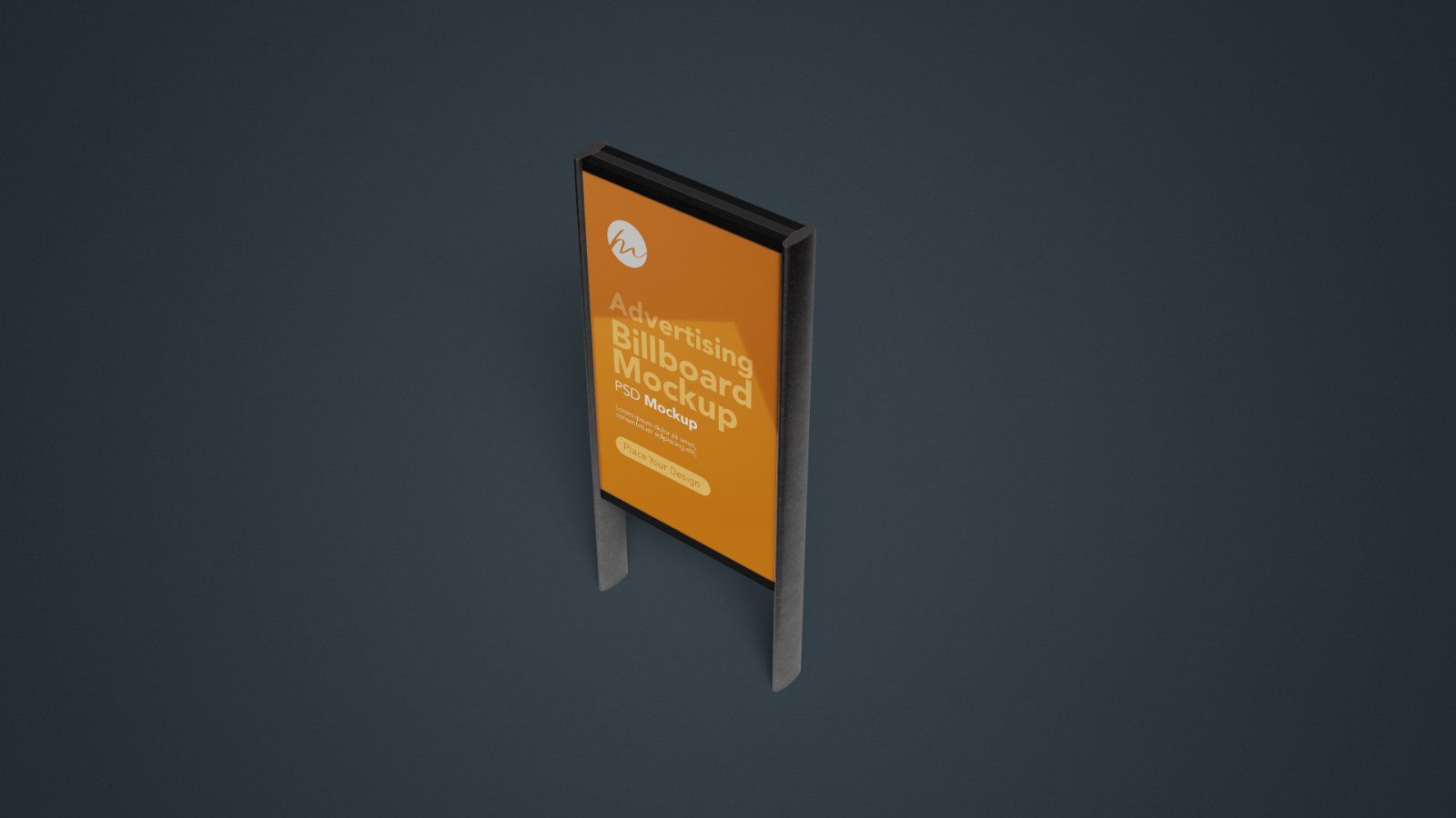 Street Advertising Billboard PSD Mockup - 5 PSDs — image 5