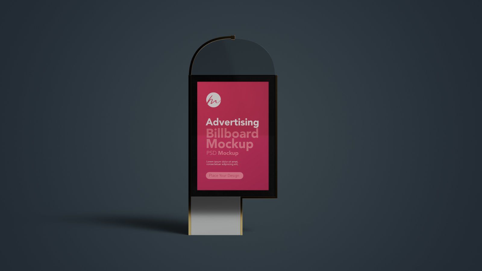 Street Advertising Billboard Mockup - 5 PSDs — image 2