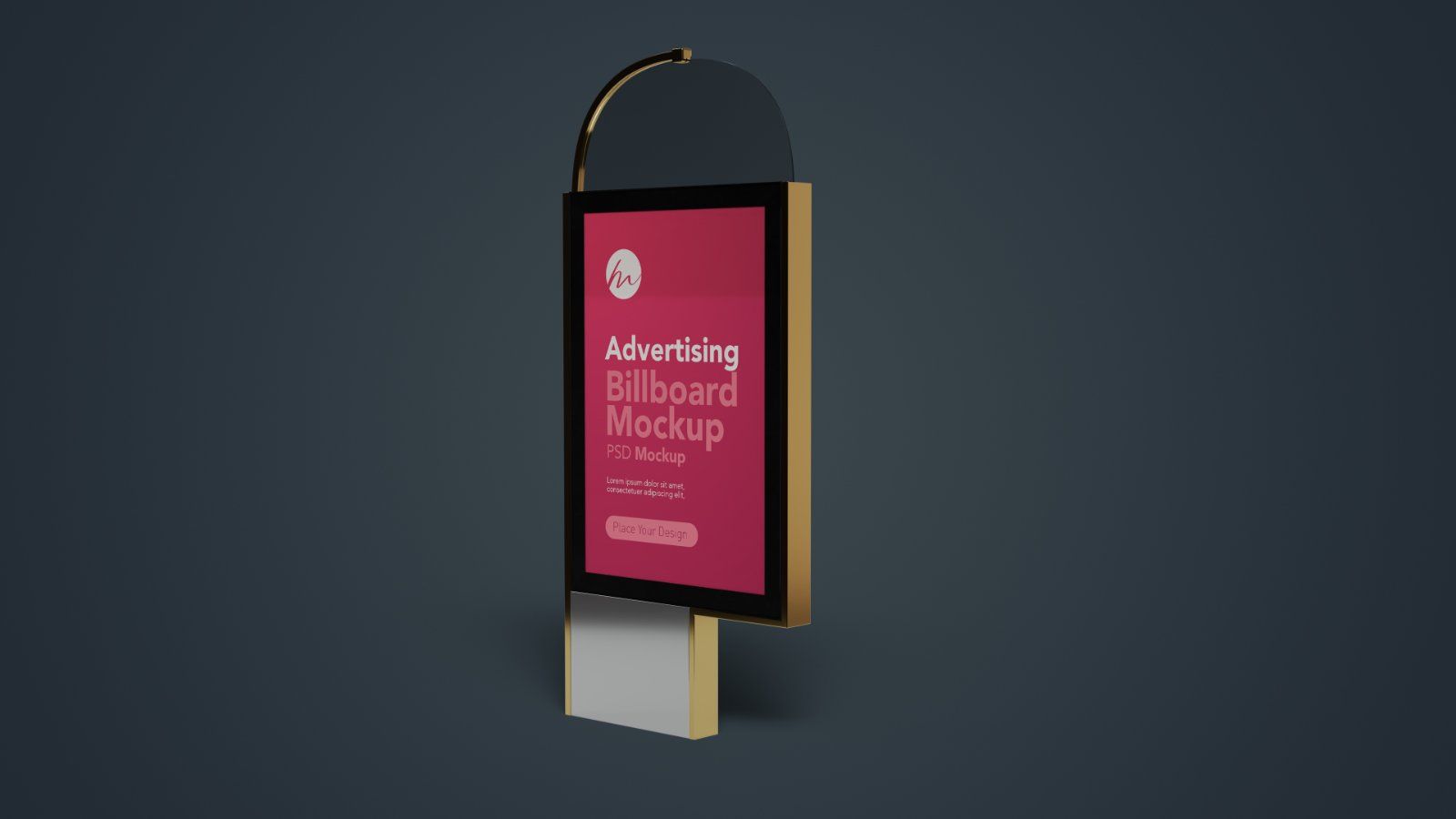 Street Advertising Billboard Mockup - 5 PSDs — image 3