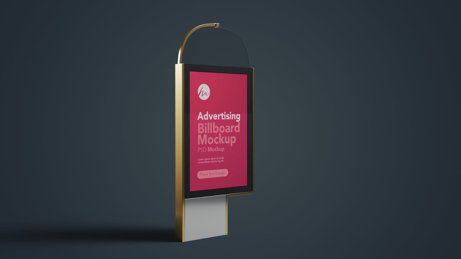 Street Advertising Billboard Mockup - 5 PSDs — image 4