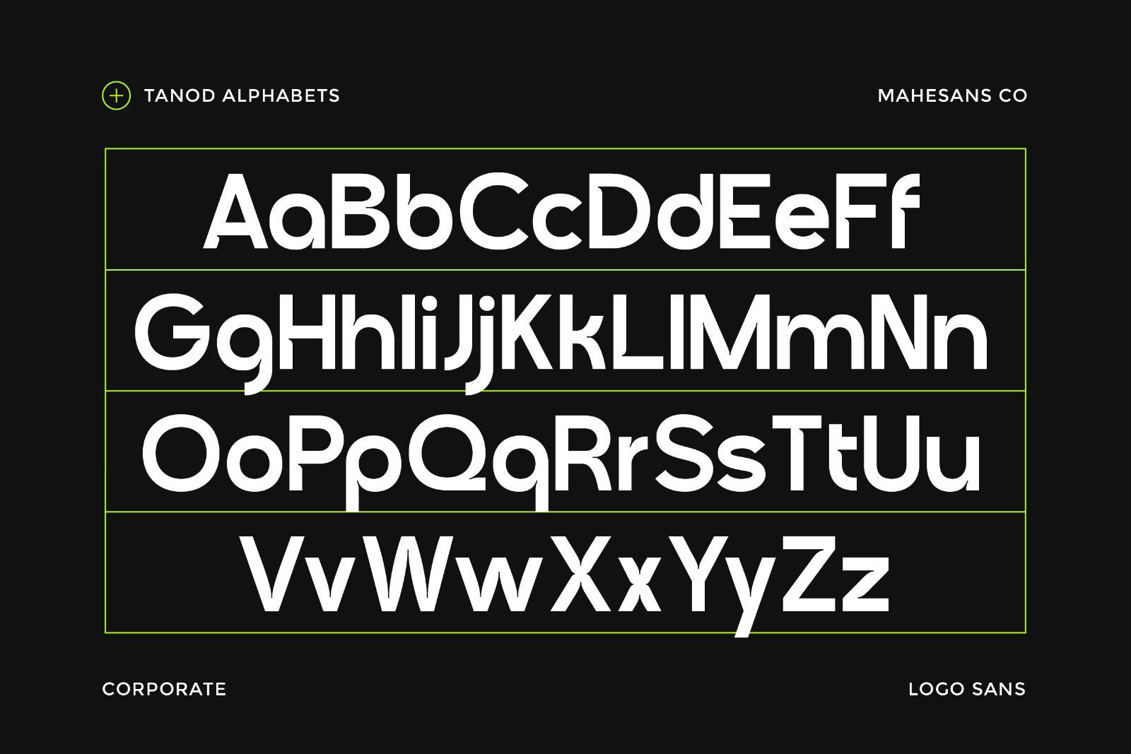 Tanod – Modern Corporate Logo Sans