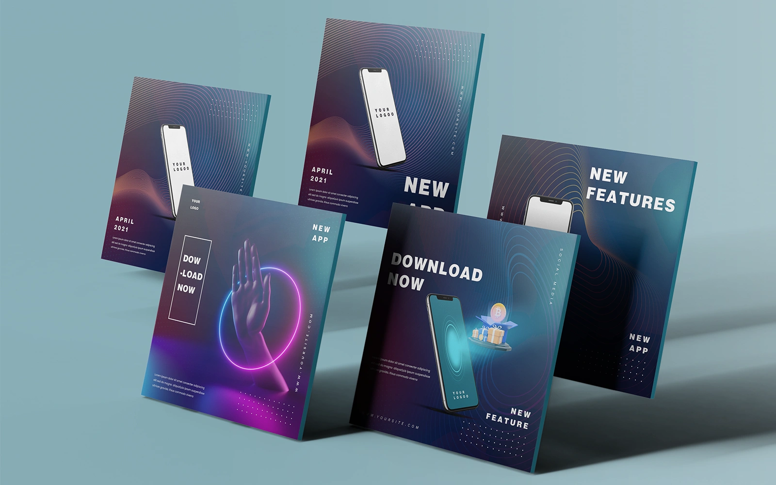 Technology Design For Social Media Template-08-21 — image 1