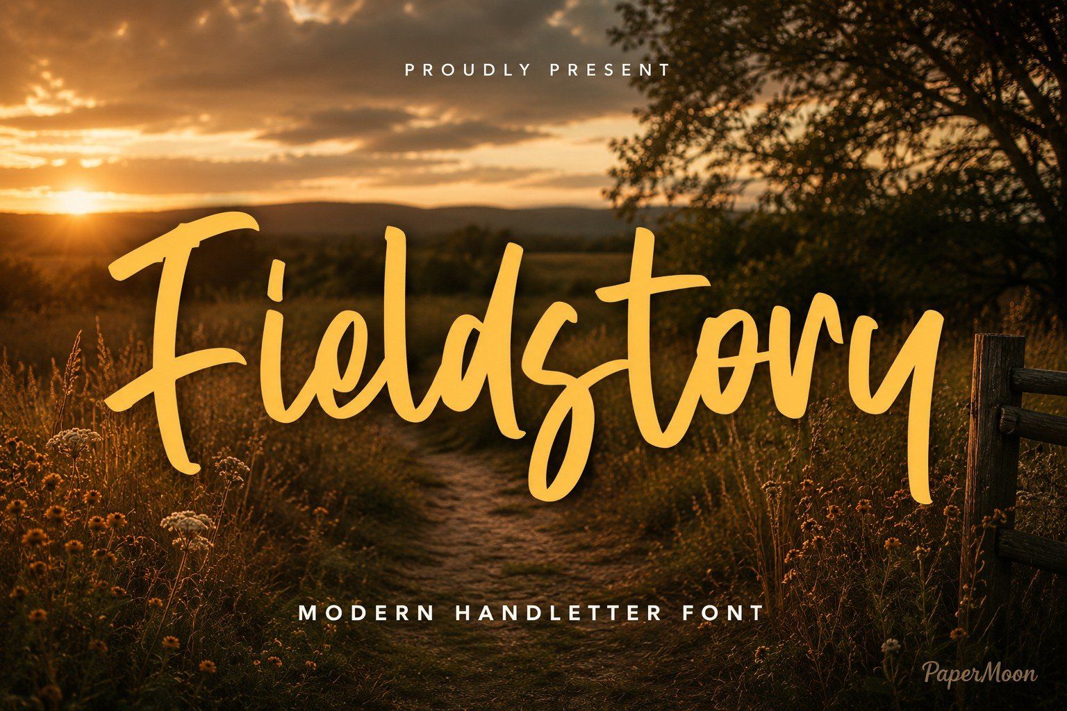 FieldStory | Elegant Modern Handwritten Font — image 1
