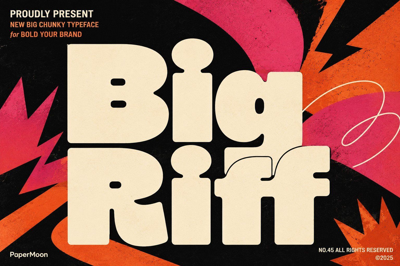 Big Riff | Bold Minimalist Display Font — image 1