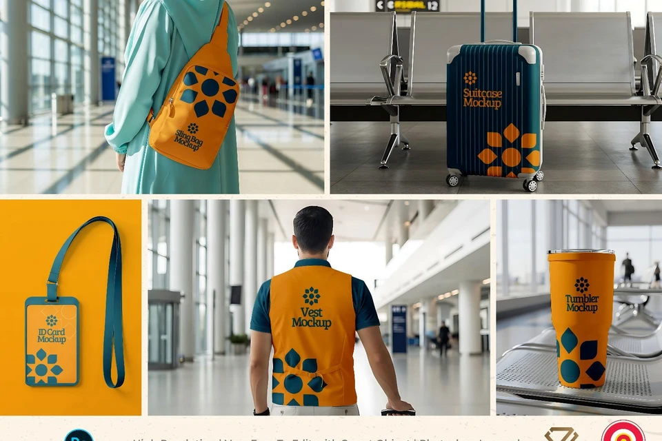 Premium Travel Agency Mockup