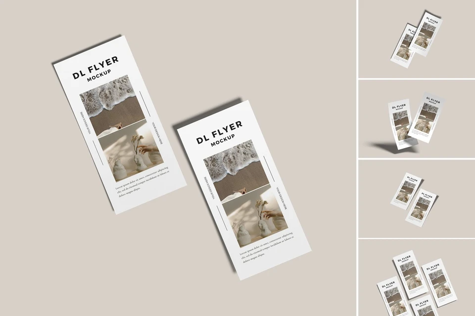 DL Flyer Mockup